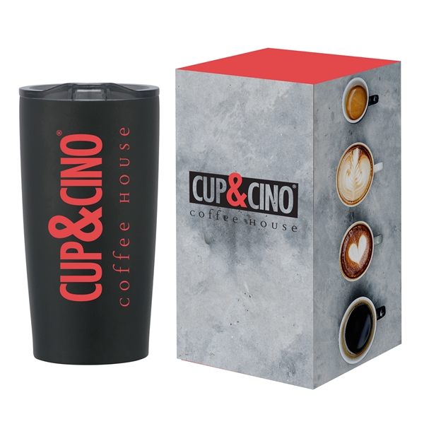 Drinkware gift set with a 20 oz. stainless steel bottle and... from ASI 90807 Tekweld
