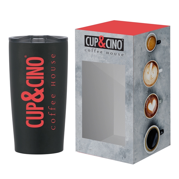 Drinkware gift set with a 20 oz. stainless steel bottle and... from ASI 90807 Tekweld