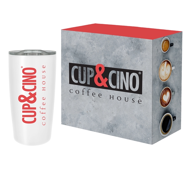 Drinkware gift set with a 20 oz. stainless steel bottle and... from ASI 90807 Tekweld