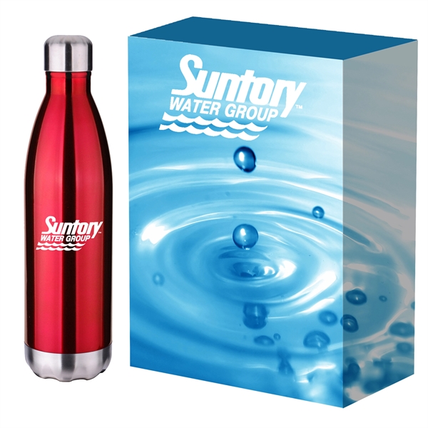 Drinkware double gift box set made of E-Flute material and measuring... from ASI 90807 Tekweld