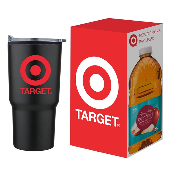 Drinkware gift set with a 20 oz. economy stainless steel bottle... from ASI 90807 Tekweld