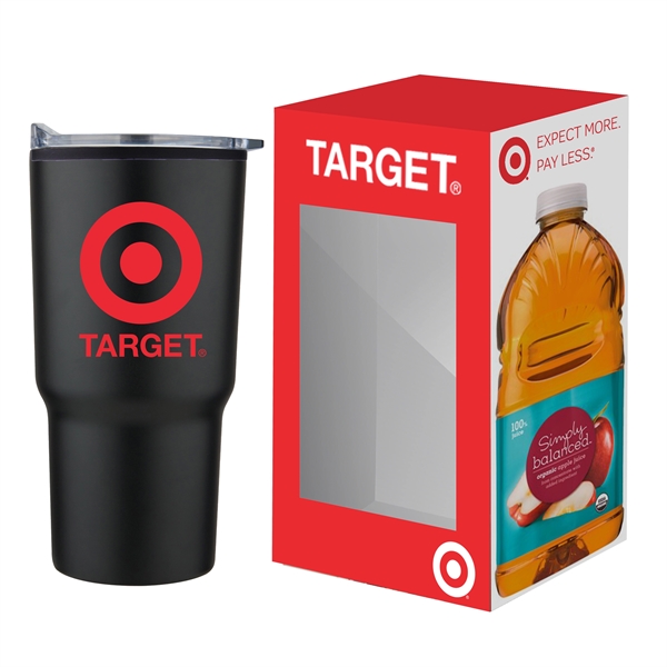 Drinkware gift set with a 20 oz. economy stainless steel bottle... from ASI 90807 Tekweld