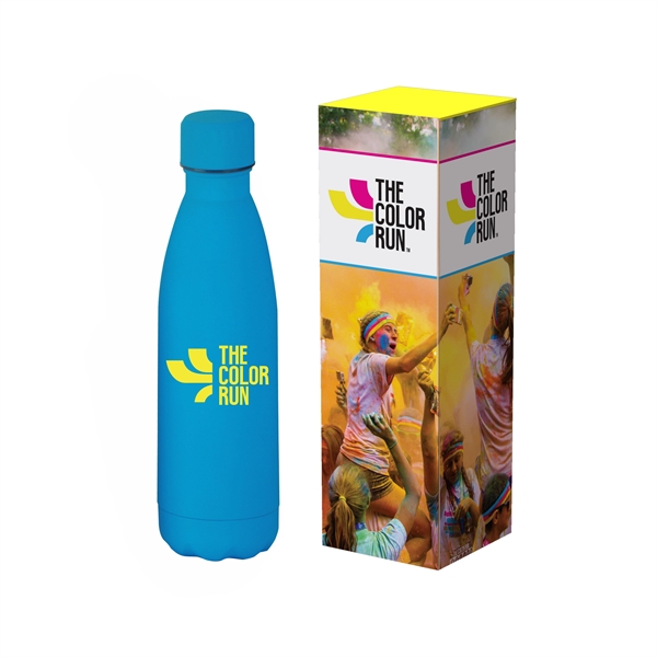 17 oz. stainless steel, matte-finish insulated cola bottle with full color... from ASI 90807 Tekweld