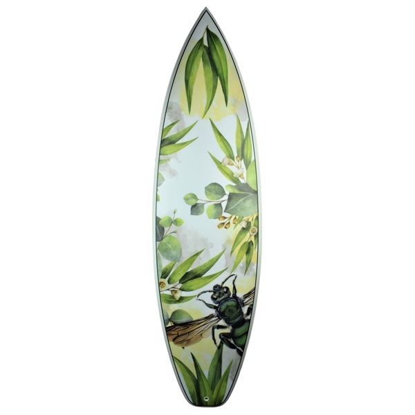 U.S.-made full-color foam surfboard-lightweight, bold, and perfect for standout branded displays.... from ASI 72657 Active Life Promo / Action Sports Promo