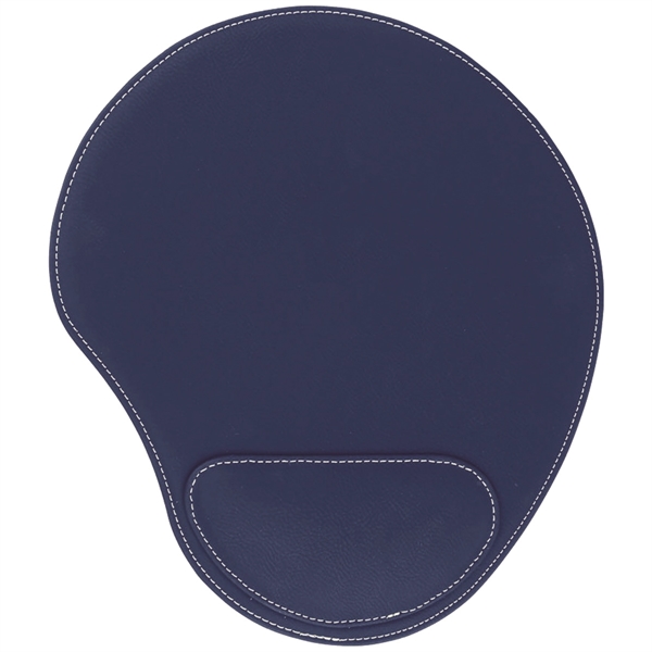 9" x 10 1/4" PU leatherette mousepad with wrist rest.... from ASI 74601 Calico