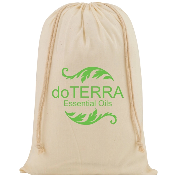 8" x 12" cotton muslin pouch with drawstring closure.... from ASI 75731 PWS / Pacific Western Sales/PWS