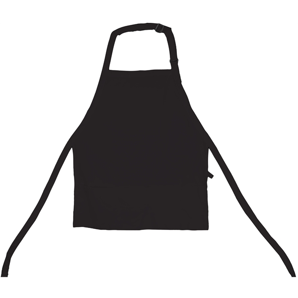 Restaurant-style poly-cotton twill bib apron with 1" wide waist and adjustable... from ASI 31260 AdCapitol