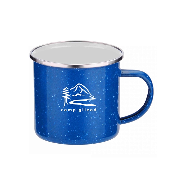 16 oz. camping mug made of iron and stainless steel with... from ASI 90807 Tekweld