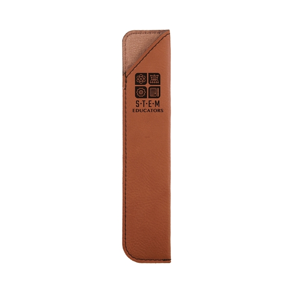 6 1/4" x 1 1/4" polyurethane leatherette pen sleeve.... from ASI 74601 Calico