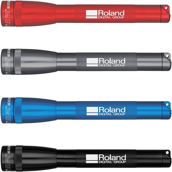 Mini Maglite LED PRO 2 Cell AA Metal Pocket Flashlight... from ASI 61966 HPG / Beacon Promotions