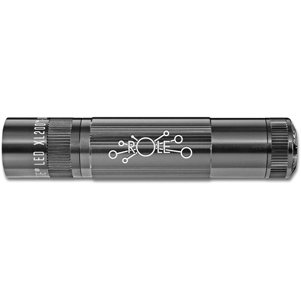Maglite LED 3 Cell Metal Flashlight comes with three AAA batteries.... from ASI 61966 HPG / Beacon Promotions