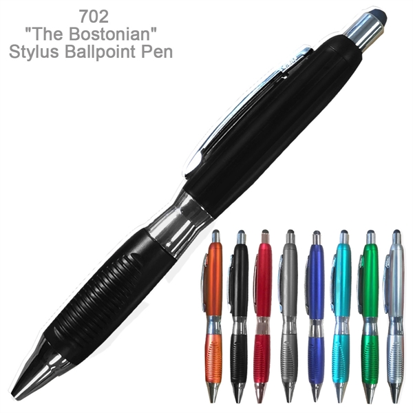 Stylish Stylus Tip Ballpoint Pens - Ready Inventory in New Jersey... from ASI 45100 Chulani Promotional Products, Inc / Competitive Edge Innovations/Chulani