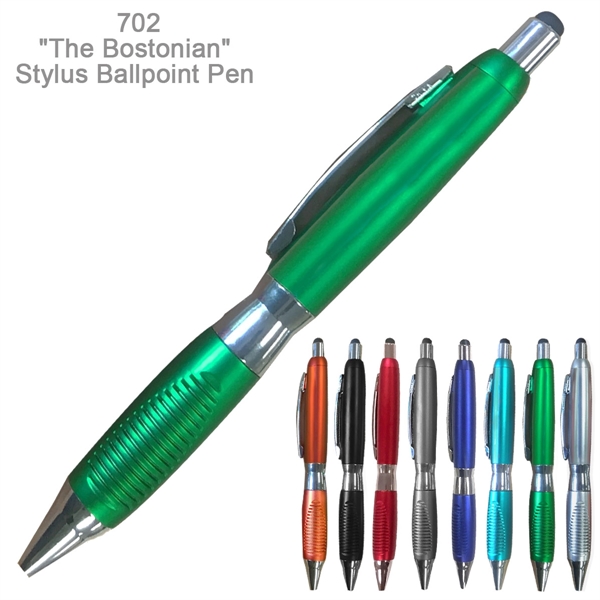 Stylish Stylus Tip Ballpoint Pens - Ready Inventory in New Jersey... from ASI 45100 Chulani Promotional Products, Inc / Competitive Edge Innovations/Chulani