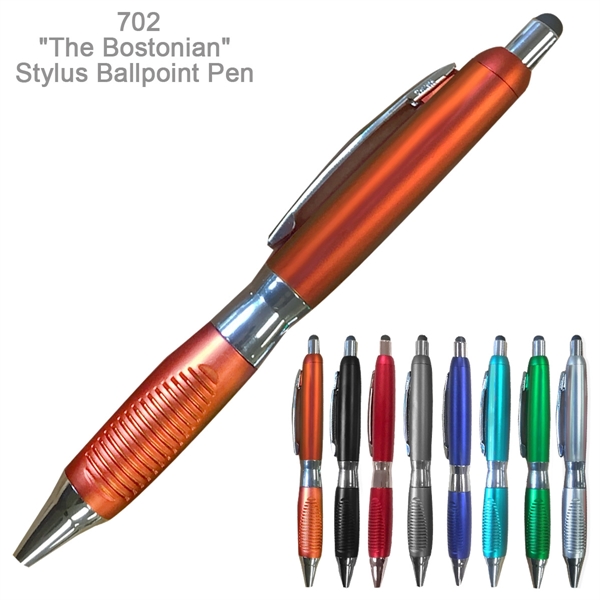 Stylish Stylus Tip Ballpoint Pens - Ready Inventory in New Jersey... from ASI 45100 Chulani Promotional Products, Inc / Competitive Edge Innovations/Chulani