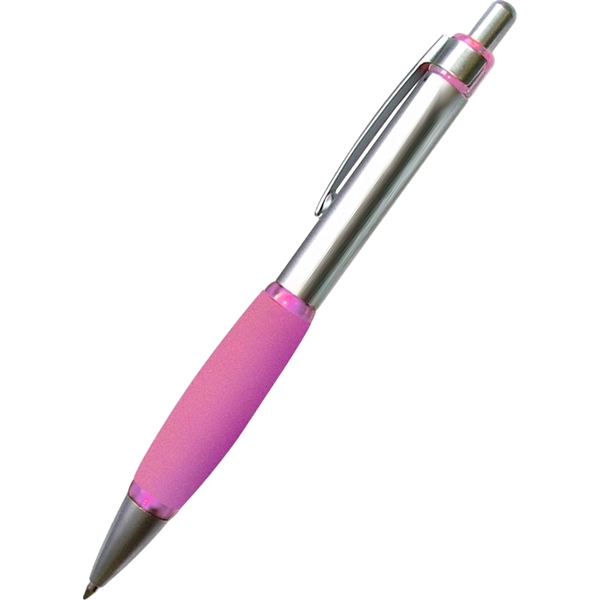 Fashionable Ballpoint Pen With Comfort Grip - Ready Inventory In New... from ASI 45100 Chulani Promotional Products, Inc / Competitive Edge Innovations/Chulani