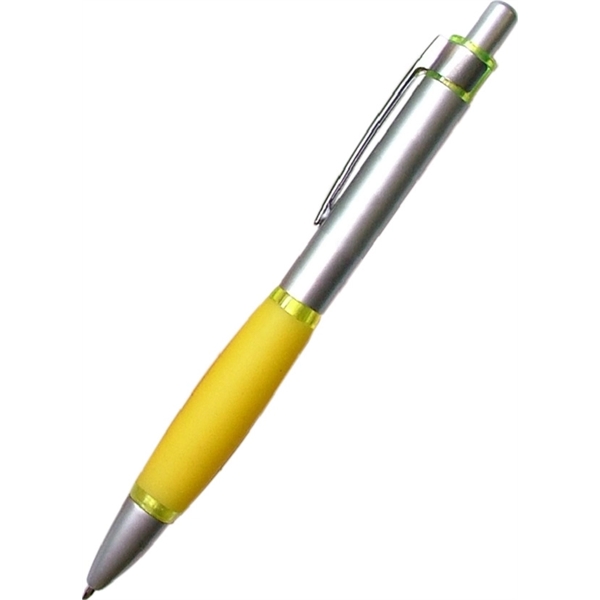 Fashionable Ballpoint Pen With Comfort Grip - Ready Inventory In New... from ASI 45100 Chulani Promotional Products, Inc / Competitive Edge Innovations/Chulani