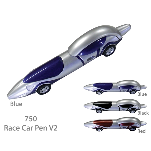 Elegant Race Car Ballpoint Pen V2 - Ready Inventory In New... from ASI 45100 Chulani Promotional Products, Inc / Competitive Edge Innovations/Chulani