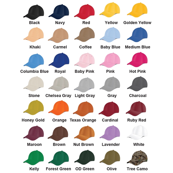 Cotton Twill Cap... from ASI 34046 Allcasion Travelware Co