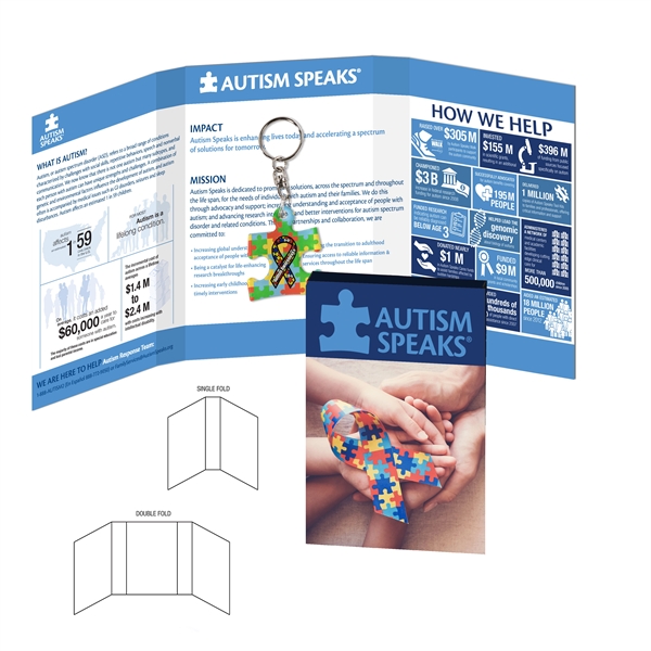 Tek booklet with single or double fold option and an acrylic... from ASI 90807 Tekweld