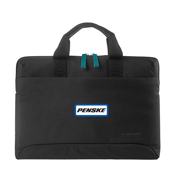 14.57" x 10.63" x 1.38" polyester and neoprene laptop bag for... from ASI 61005 Hirsch Gift Inc