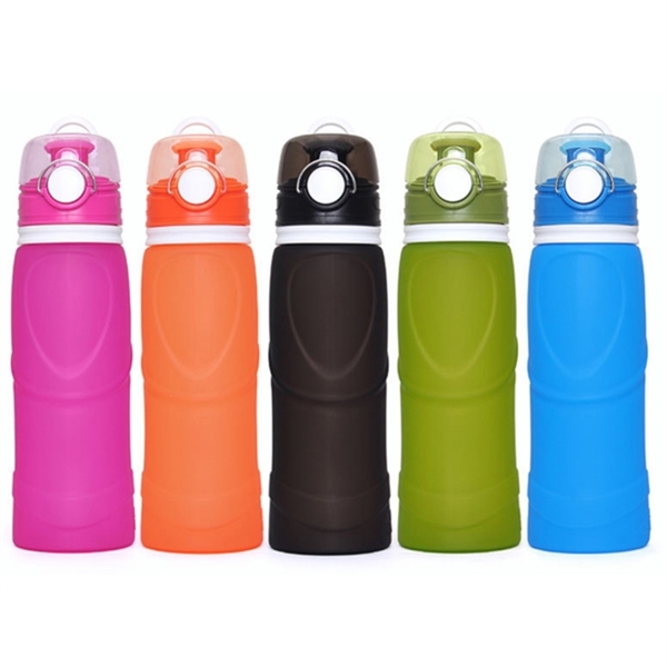 25 ounce foldable silicone bottle.... from ASI 37218 Athena Promo (tm)