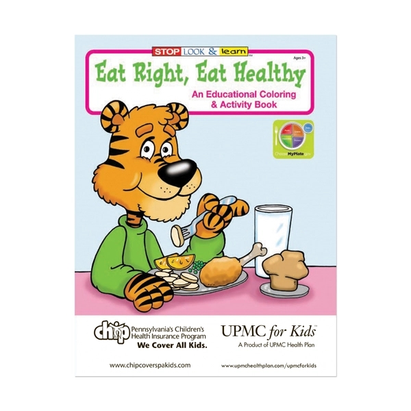 Eat Right and Healthy coloring book.... from ASI 98360 WOWLine / WOWLine®