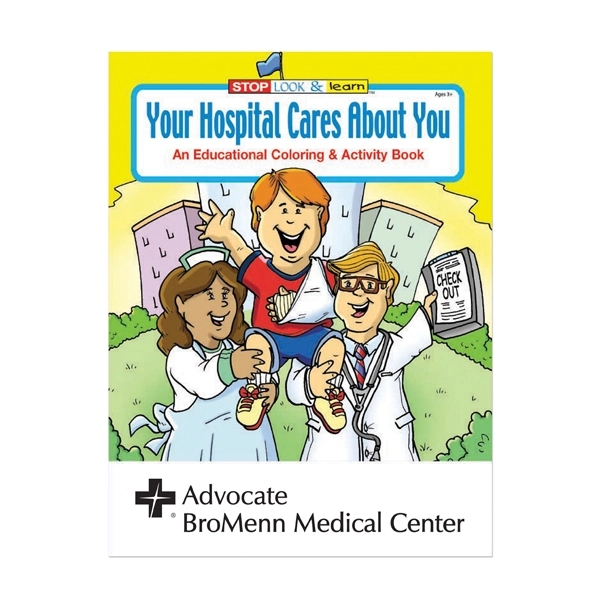 Your Hospital Cares coloring book.... from ASI 98360 WOWLine / WOWLine®