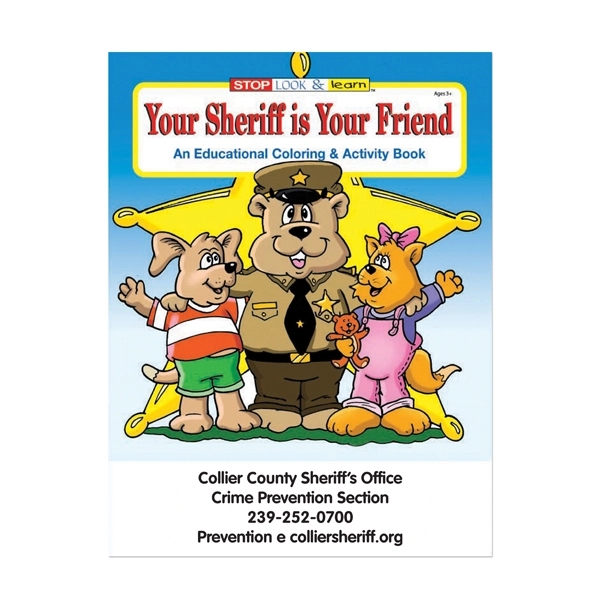 Your Sheriff Is Your Friend coloring book.... from ASI 98360 WOWLine / WOWLine®