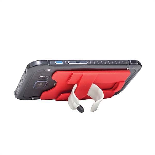 Silicone Wallet with Stylus Stand.... from ASI 90807 Tekweld