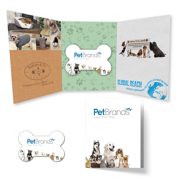 2.34" x 3.55" x .62" full-color promotional booklet with cork and... from ASI 90807 Tekweld