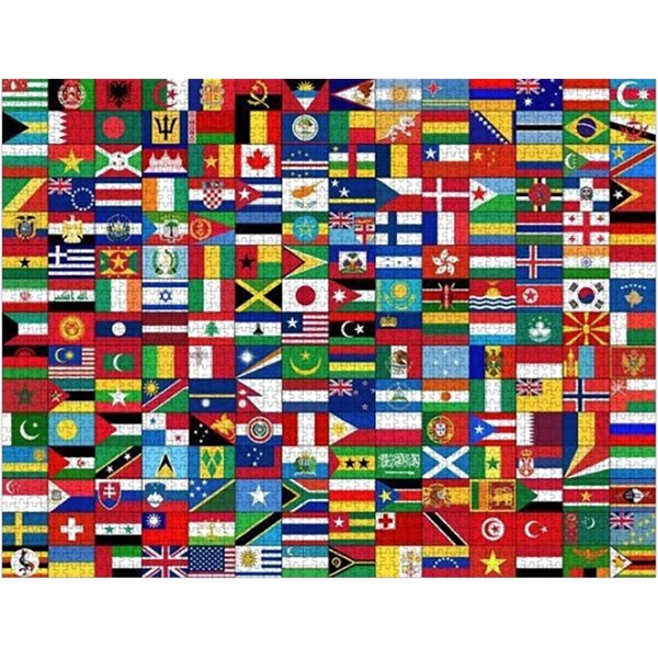 Puzzle measuring 29.5" x 38.5" in 2000 pieces all in a... from ASI 92531 Unique Custom Products / UCP