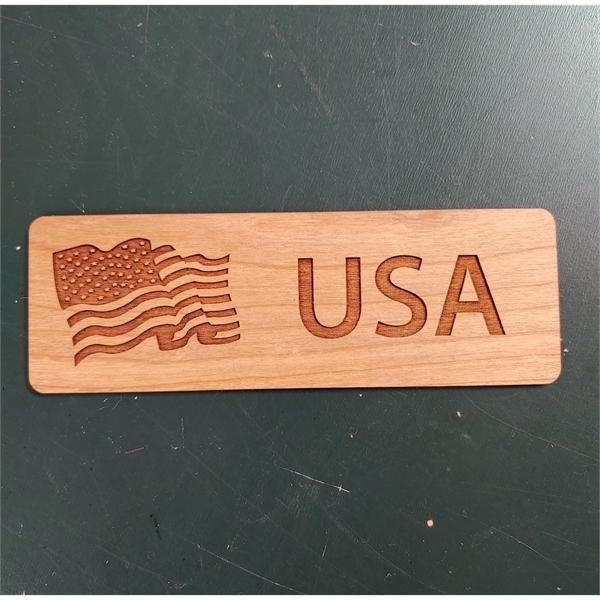 Bookmark made in the USA and made of wood with a... from ASI 92531 Unique Custom Products / UCP