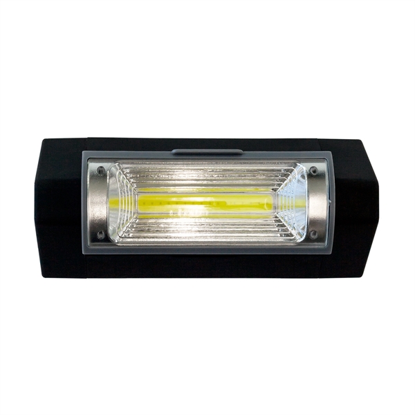 Triangular shaped COB work light with 30 lumens LED flashlight and... from ASI 99030 Zipline / Zipline®