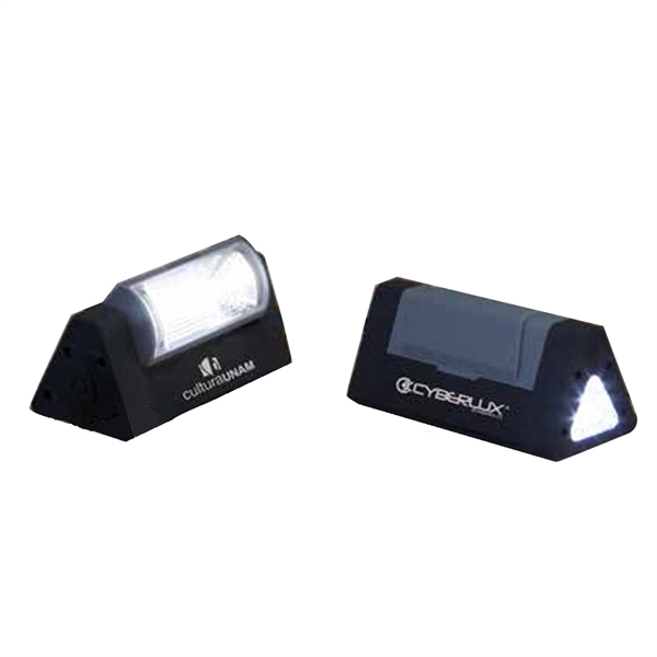 Triangular shaped COB work light with 30 lumens LED flashlight and... from ASI 99030 Zipline / Zipline®