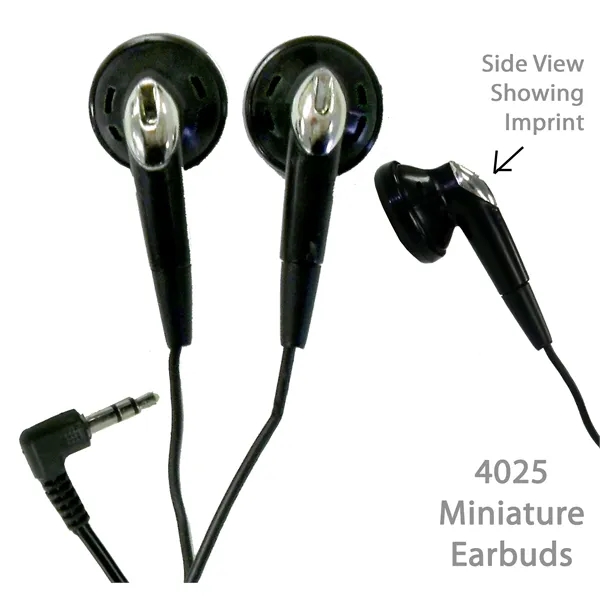 Audio stereo ear bud type headphones in popular colors - Widely... from ASI 45100 Chulani Promotional Products, Inc / Competitive Edge Innovations/Chulani