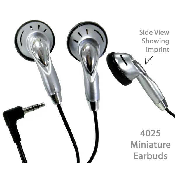 Audio stereo ear bud type headphones in popular colors - Widely... from ASI 45100 Chulani Promotional Products, Inc / Competitive Edge Innovations/Chulani