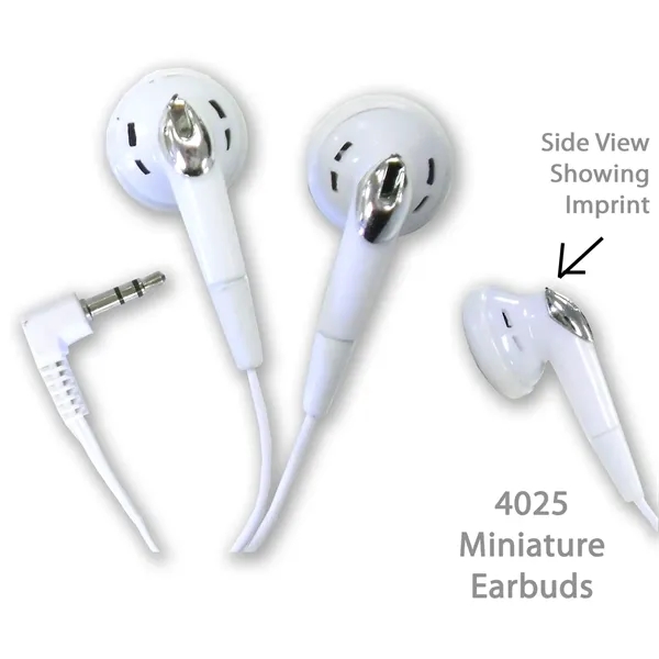 Audio stereo ear bud type headphones in popular colors - Widely... from ASI 45100 Chulani Promotional Products, Inc / Competitive Edge Innovations/Chulani