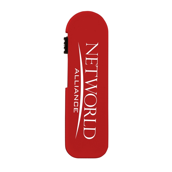 2.5" x 3.875" full-color promotional booklet with 1" x 3.5" travel... from ASI 90807 Tekweld