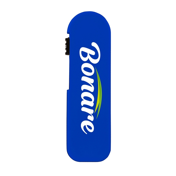 2.5" x 3.875" full-color promotional booklet with 1" x 3.5" travel... from ASI 90807 Tekweld