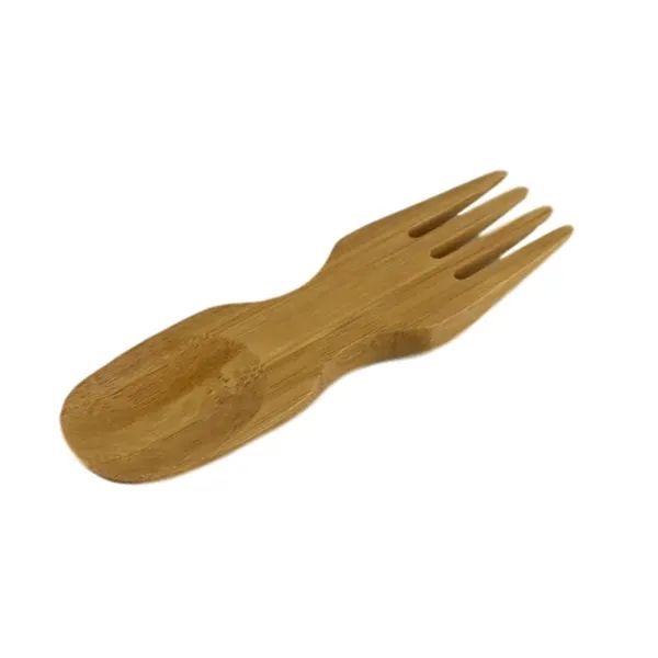 Mini Bamboo Fork and Spoon combination... from ASI 72657 Active Life Promo
