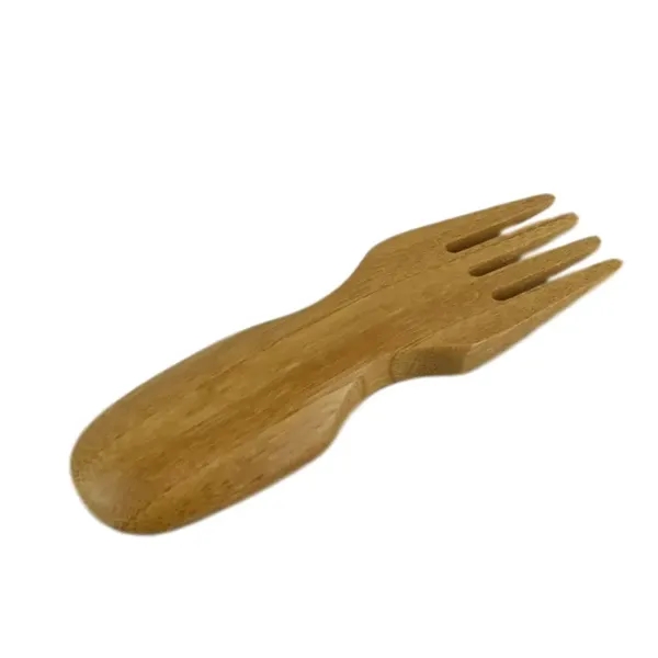 Mini Bamboo Fork and Spoon combination... from ASI 72657 Active Life Promo