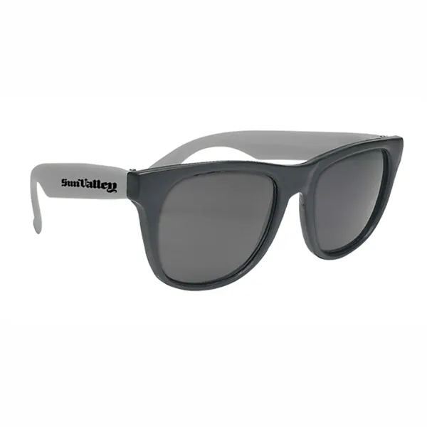 Black framed sunglasses with UV400, UVA and UVB protection.... from ASI 90807 Tekweld