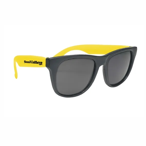 Black framed sunglasses with UV400, UVA and UVB protection.... from ASI 90807 Tekweld