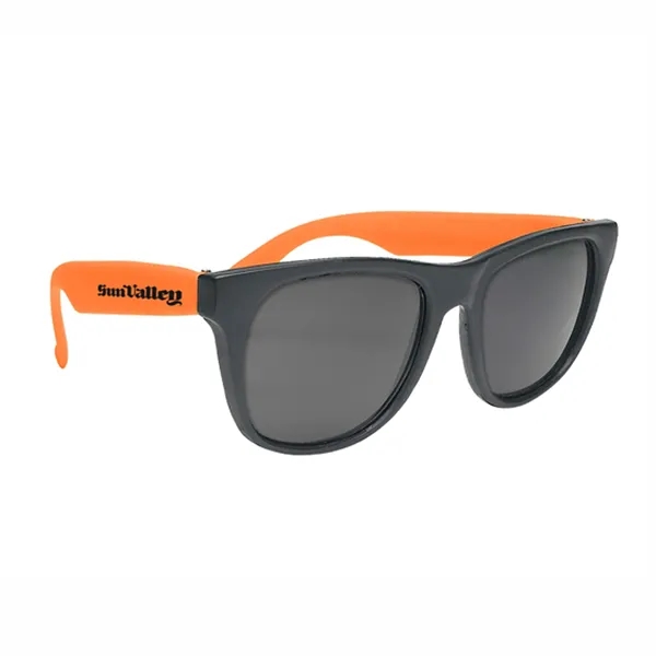 Black framed sunglasses with UV400, UVA and UVB protection.... from ASI 90807 Tekweld