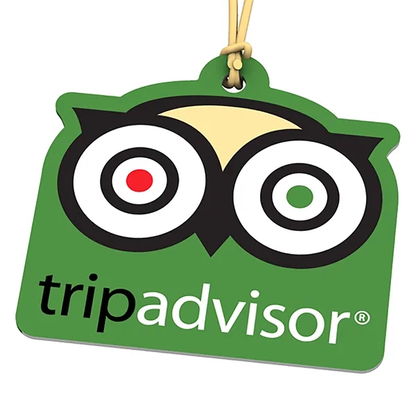 Customizable full-color luggage tags with high gloss laminated finish in sizes... from ASI 90807 Tekweld