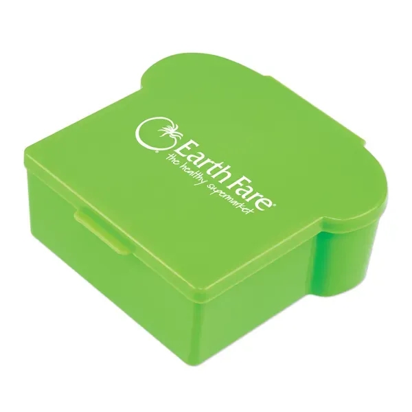 Large 5 3/4" x 5 1/4" plastic sandwich box.... from ASI 98360 WOWLine