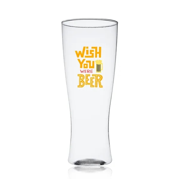12 oz. plastic pilsner glass with customization.... from ASI 39552 BEL Promo