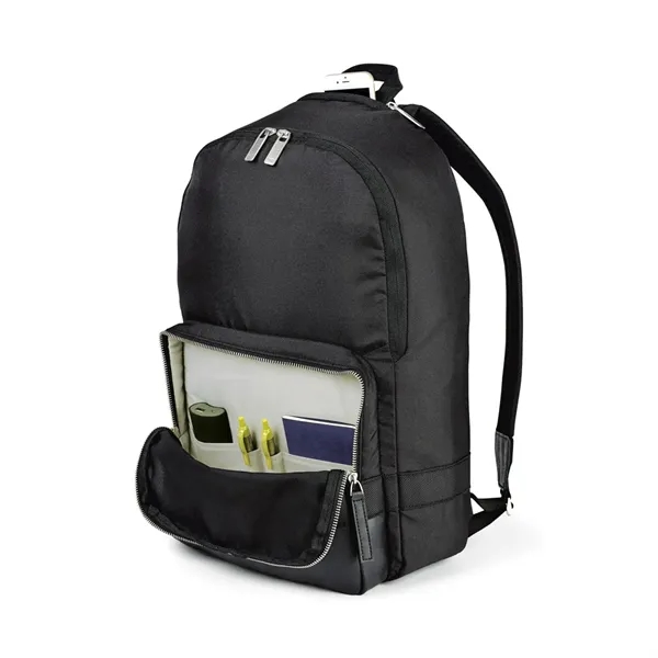 Computer backpack with dual zippered opening, interior padded laptop compartment, multiple... from ASI 56070 Gemline / Gemline®