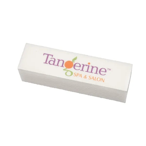 Customizable 1" x 1" x 3.74" rectangular four-surface block-shaped nail file.... from ASI 90807 Tekweld
