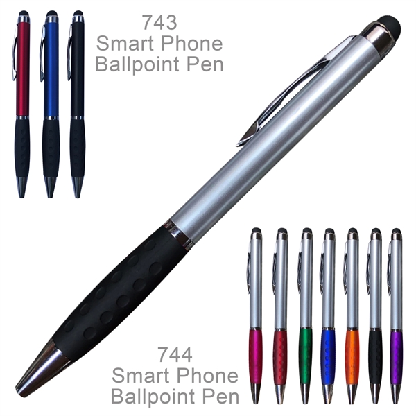 Twist Action Pen With Stylus - Ready Inventory in New Jersey... from ASI 45100 Chulani Promotional Products, Inc / Competitive Edge Innovations/Chulani